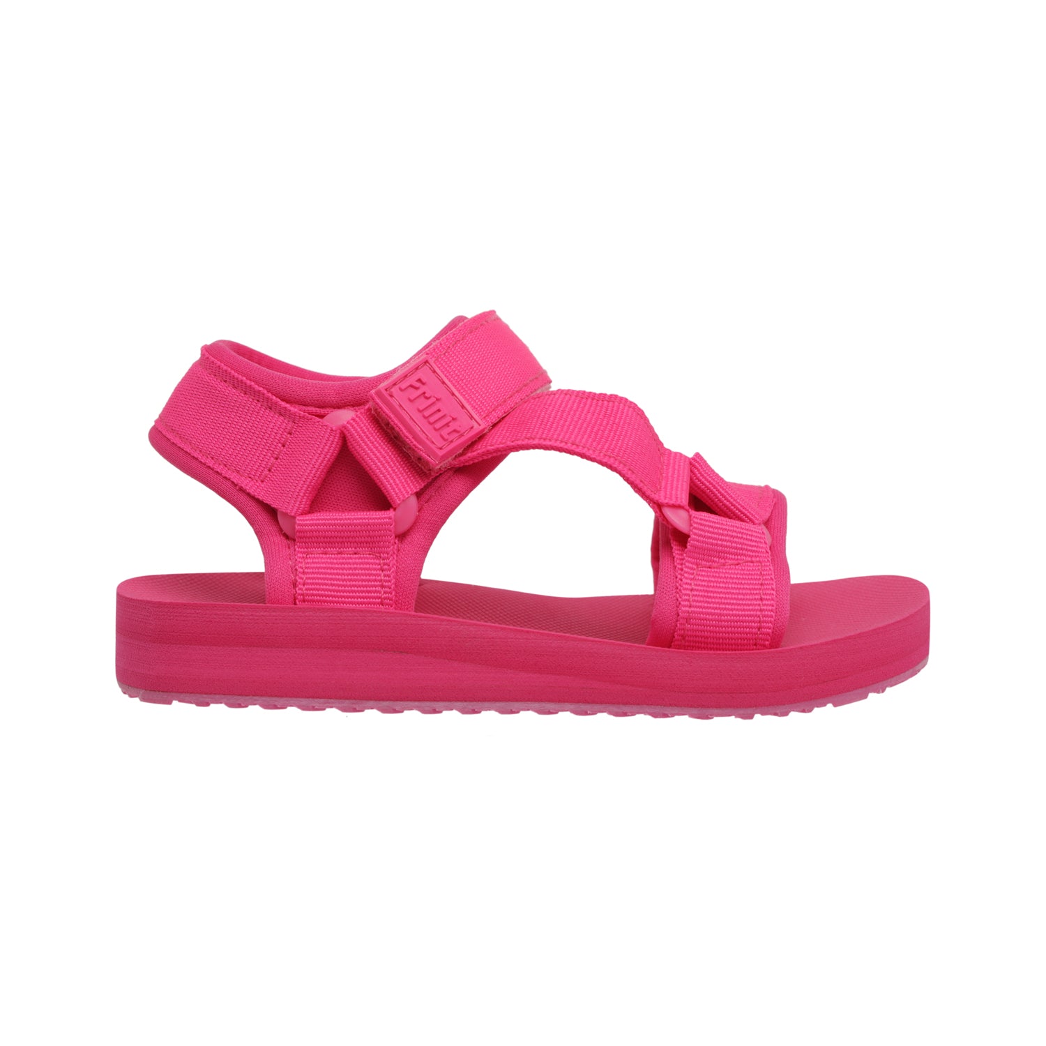 Pink Summer Velcro Sandals